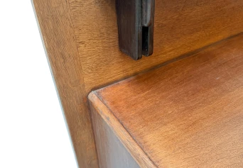 Modernist Art Deco Cabinet by Anton Lucas for N.V. Meubelkunst Leiden, 1920s